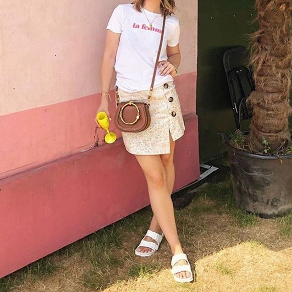 *NEW* White Rubber 2 Strap Summer Sandals 7.5-8-8.5 / 38.5 EU - Picture 7 of 16